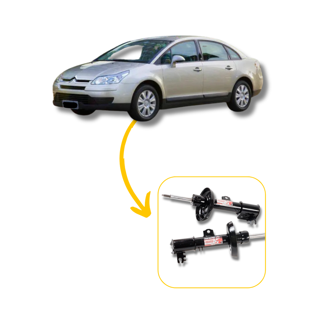 Amortecedor Reforçado Citroën C4 Pallas Kit Dianteiro