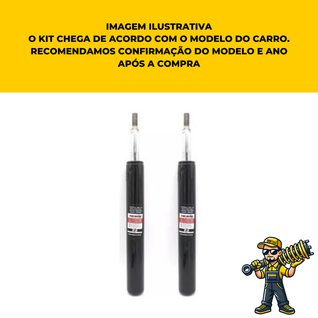 AMORTECEDOR REBAIXADO CITROËN C4 VTR KIT DIANTEIRO