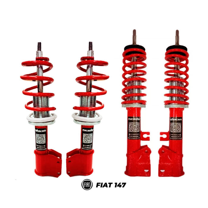 Suspensão Rosca Sport Fiat 147 Kit Completo